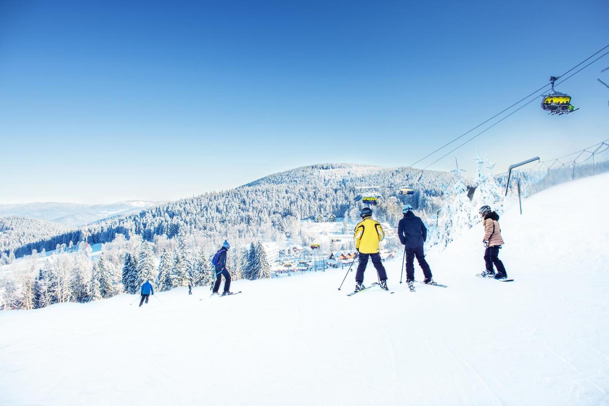 Panorama Ski, Bike, Spa & Restaurant - Czarna Gora Resort Stronie Śląskie Exteriör bild