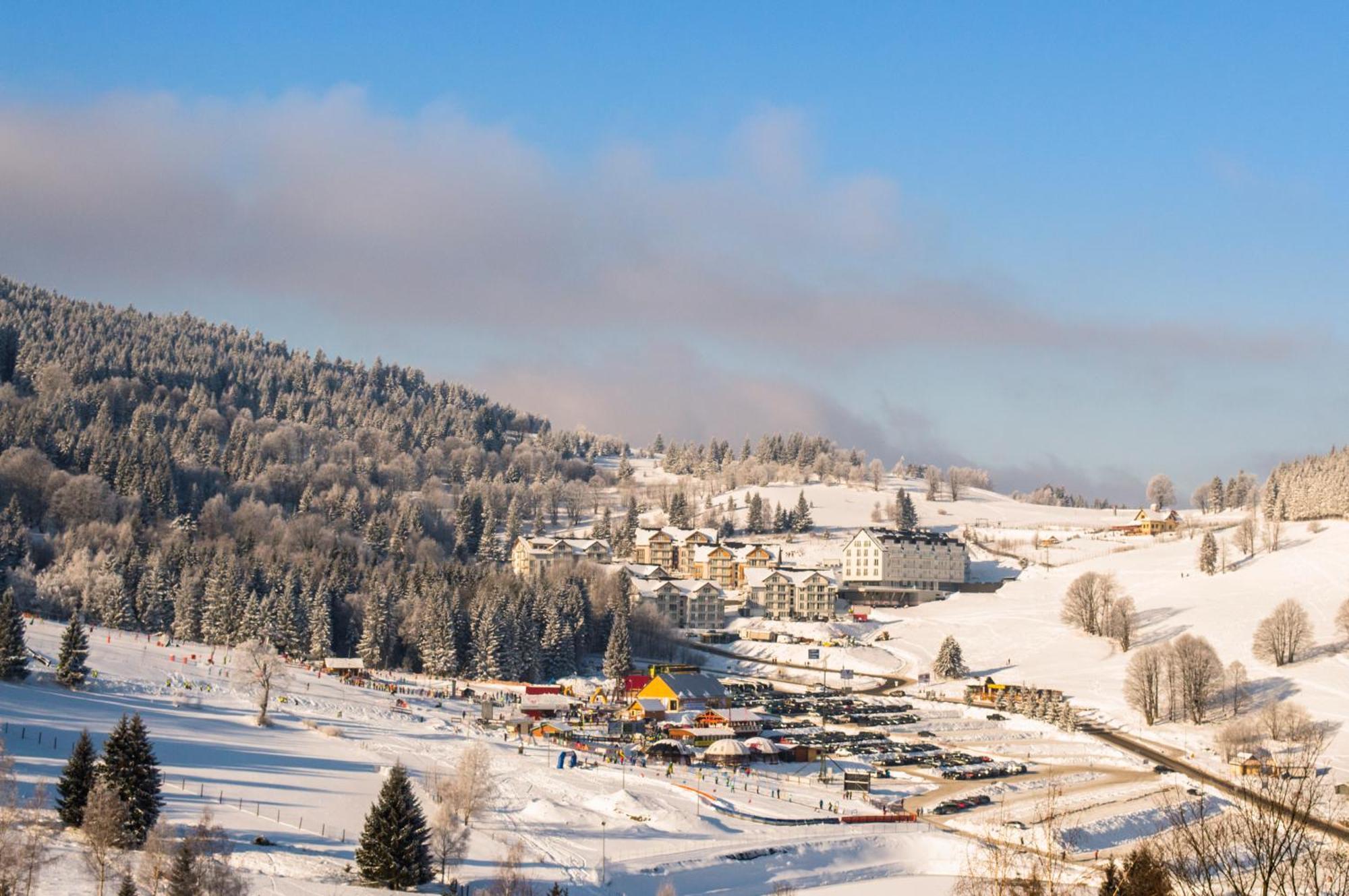 Panorama Ski, Bike, Spa & Restaurant - Czarna Gora Resort Stronie Śląskie Exteriör bild